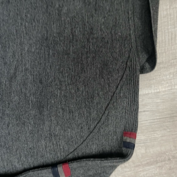 Vintage 80’s retro Men’s thick Lana wool blend ski winter jumper Sweater XL gray - Picture 12 of 14